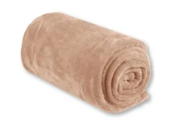 Bestgoodies Mikrofaser Decke Beige 150 x 200 cm
