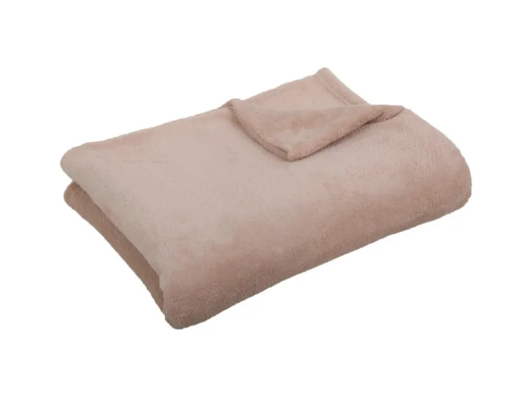 Bestgoodies Mikrofaser Decke Beige 150 x 200 cm