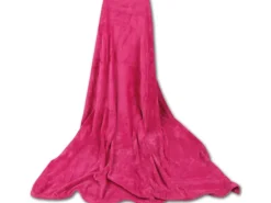 Bestgoodies Mikrofaser Decke Pink Fuchsia 150 x 200 cm