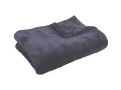 Bestgoodies Mikrofaser Decke Anthrazit 130 x 170 cm