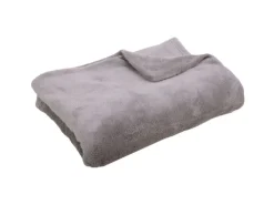 Bestgoodies Mikrofaser Decke Hellgrau 220 x 240 cm