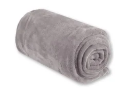 Bestgoodies Mikrofaser Decke Hellgrau 220 x 240 cm