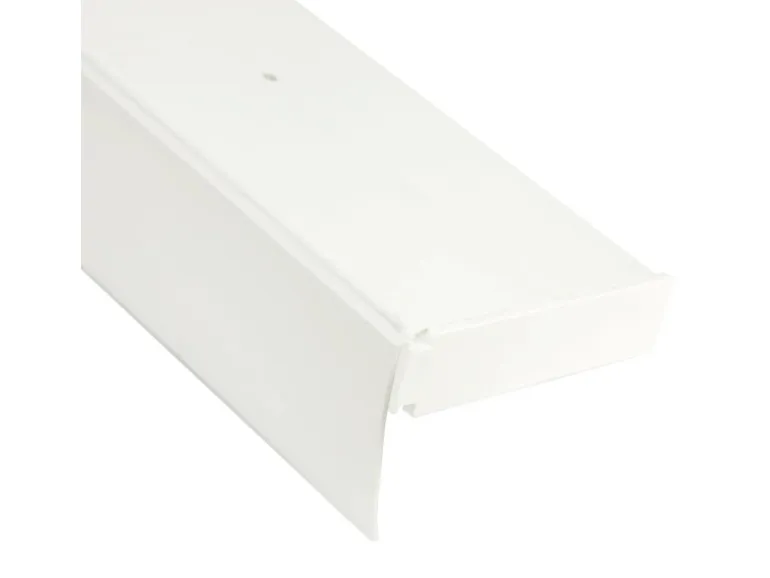 Bestlivings 330 cm Vorhangschiene mit Blende 3 Lauf Weiß / 2 x 120 cm & 1 x 90 cm