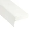 Bestlivings 240 cm Vorhangschiene mit Blende 1 Lauf Weiß / 2 x 120 cm