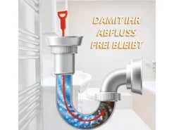 Bestlivings Abflussschlange Abflussreiniger & Verstopfungsentferner 8er Pack