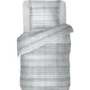 Bestlivings Bettwäsche Renforce 80 x 80 cm & 135 x 200 cm ZickZack Grau