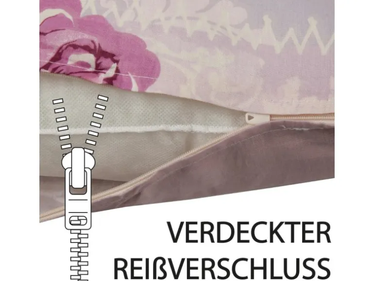 Bestlivings Bettwäsche Renforce 80 x 80 cm & 135 x 200 cm Mandarino