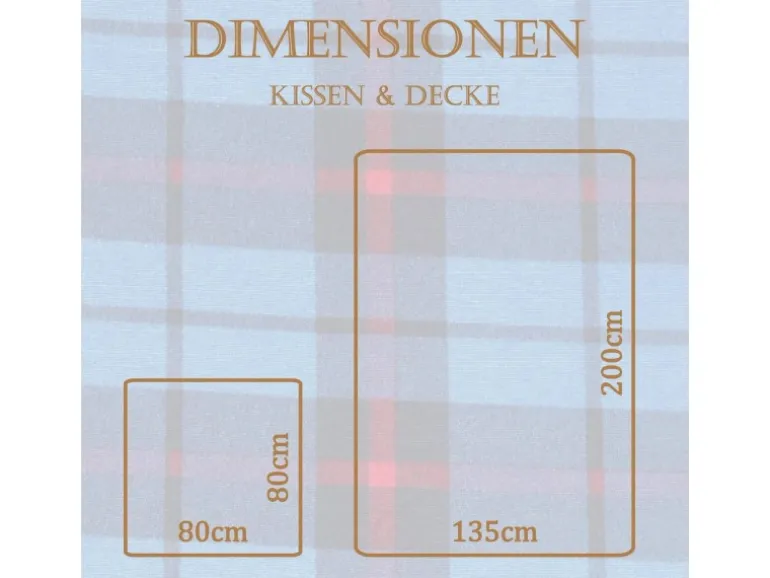 Bestlivings Bettwäsche-Set Renforce 135 x 200 cm - Flannel