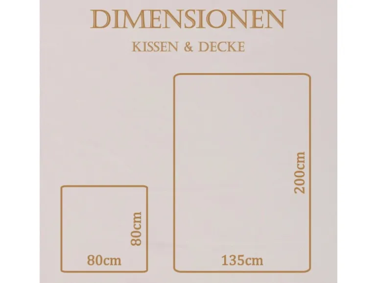 Bestlivings Bettwäsche-Set Renforce 135 x 200 cm - Khaki
