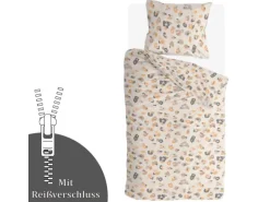 Bestlivings Bettwäsche-Set 135 x 200 cm Soft Animal Multicolor