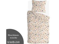 Bestlivings Bettwäsche-Set 135 x 200 cm Soft Animal Multicolor