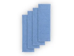 Bestlivings Bodenwischer Ersatzbezug Blau Mikrofaser 4er Pack