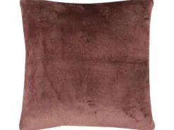 Bestlivings Dekokissen Kuschel Kissenbezug mit Reißverschluss 45 x 45 cm Braun