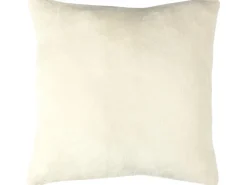 Bestlivings Dekokissen Kuschel Kissenbezug mit Reißverschluss 60 x 60 cm Champagner