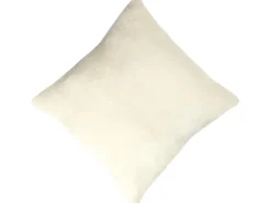 Bestlivings Dekokissen Kuschel Kissenbezug mit Reißverschluss 60 x 60 cm Champagner