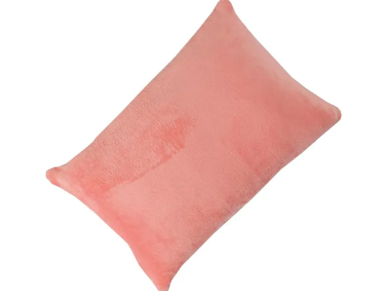 Bestlivings Dekokissen Kuschel Kissenbezug mit Reißverschluss 40 x 60 cm Lachs 2er Pack