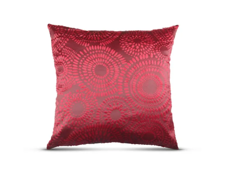 Bestlivings Dekokissen Punkte 40 x 40 cm Rot