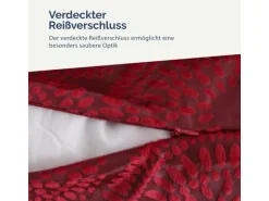 Bestlivings Dekokissen Punkte 40 x 40 cm Rot