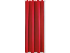Bestlivings Dekoschal Ellen Ösen 140 cm x 175 cm Rot