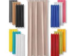 Bestlivings Dekoschal Ellen Ösen 140 cm x 225 cm Beige