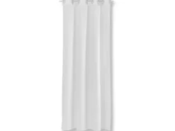 Bestlivings Dekoschal Ellen Ösen 140 cm x 145 cm Weiß