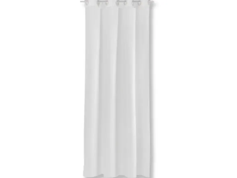 Bestlivings Dekoschal Ellen Ösen 140 cm x 145 cm Weiß