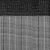 Bestlivings Fadengardine Vorhang für Wohnwagen in Schwarz 56 cm x 185 cm
