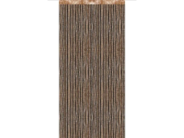 Bestlivings Fadenvorhand Fadengardine Vorhang Gardine Gold 140 cm x 250 cm