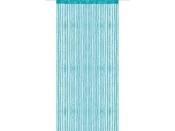 Bestlivings Fadenvorhand Fadengardine Vorhang Gardine Türkis 90 cm x 200 cm