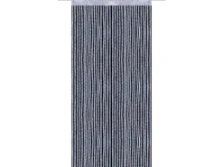 Bestlivings Fadenvorhand Fadengardine Vorhang Gardine Silber 90 cm x 250 cm