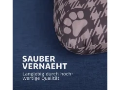 Bestlivings Hundekissen 40x60x15cm Braun Hundekorb Hundebett