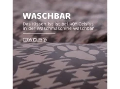 Bestlivings Hundekissen 60x80x15cm Braun Hundekorb Hundebett