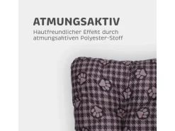 Bestlivings Hundekissen 60x80x15cm Braun Hundekorb Hundebett