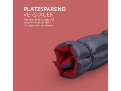 Bestlivings Hundematte 85x70cm Rot Outdoor Wasserabweisend Atmungsaktiv Hundebet