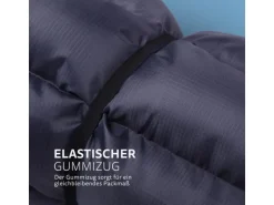 Bestlivings Hundematte 85x70cm Blau Outdoor Wasserabweisend Atmungsaktiv Hundebet