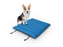 Bestlivings Hundematte 85x70cm Blau Outdoor Wasserabweisend Atmungsaktiv Hundebet