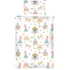 Bestlivings Kinder Bettwäsche 100 x 135 cm & 40 x 60 cm - Prinzessin