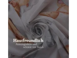 Bestlivings Kinder Bettwäsche 100 x 135 cm & 40 x 60 cm - Bärchen Wolke
