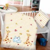 Bestlivings Kinder Bettwäsche 100 x 135 cm & 40 x 60 cm - Elefant & Giraffe