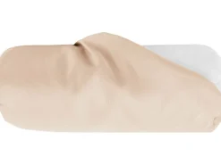 Bestlivings Kissenhülle Ellen Nackenrolle 10 x 25 cm Sandgrau