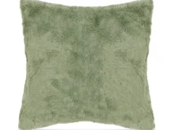 Bestlivings Kissenhülle Faux Rabbit 45 x 45 cm Salbei