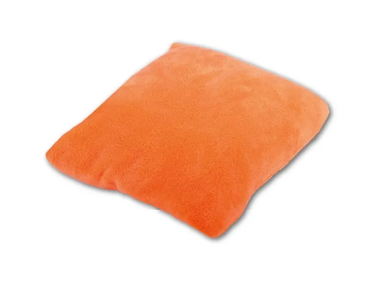 Bestlivings Kissenhülle Kuschel 50 x 50 cm Orange mit Füllung