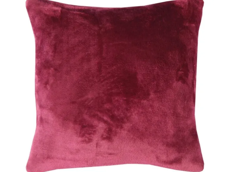 Bestlivings Kissenhülle Kuschel Celina 50 x 50 cm Aubergine