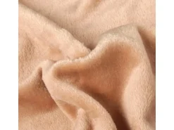Bestlivings Kissenhülle Kuschel Kissenbezug mit Reißverschluss 40 x 60 cm Nougat 2er Pack