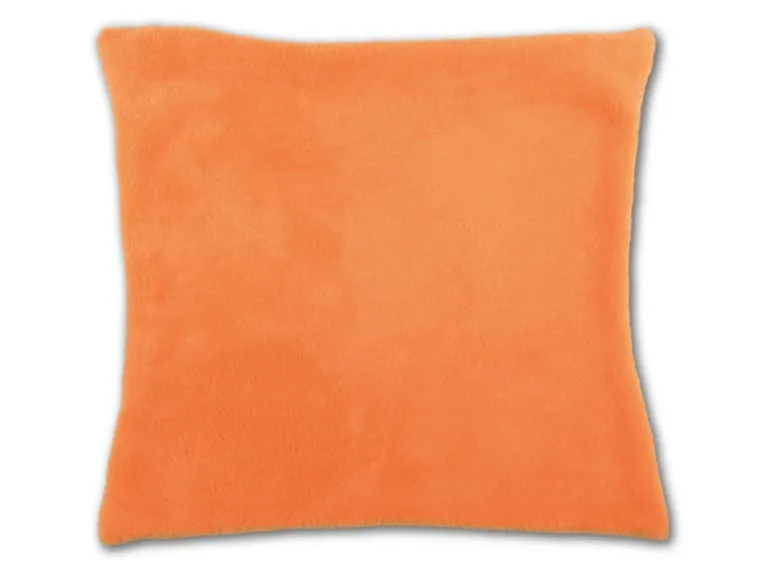 Bestlivings Kissenhülle Kuschel 60 x 60 cm Orange Ohne Füllung