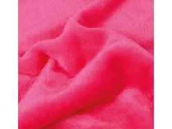 Bestlivings Kissenhülle Kuschel Kissenbezug mit Reißverschluss 40 x 60 cm Pink