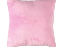 Bestlivings Kissenhülle Kuschel Kissenbezug mit Reißverschluss 50 x 50 cm Rosa