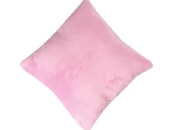 Bestlivings Kissenhülle Kuschel Kissenbezug mit Reißverschluss 50 x 50 cm Rosa