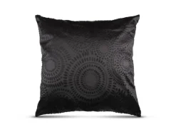 Bestlivings Kissenhülle Punkte 60 x 60 cm Schwarz