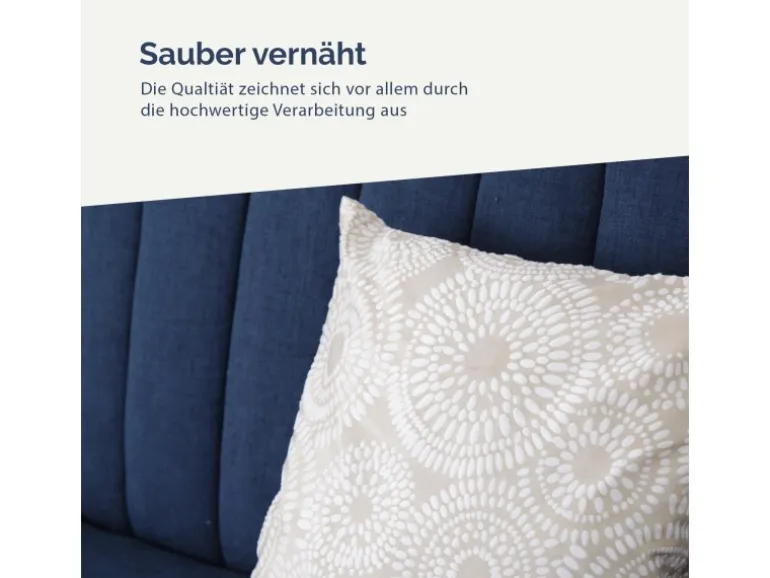 Bestlivings Kissenhülle Punkte 50 x 50 cm Beige